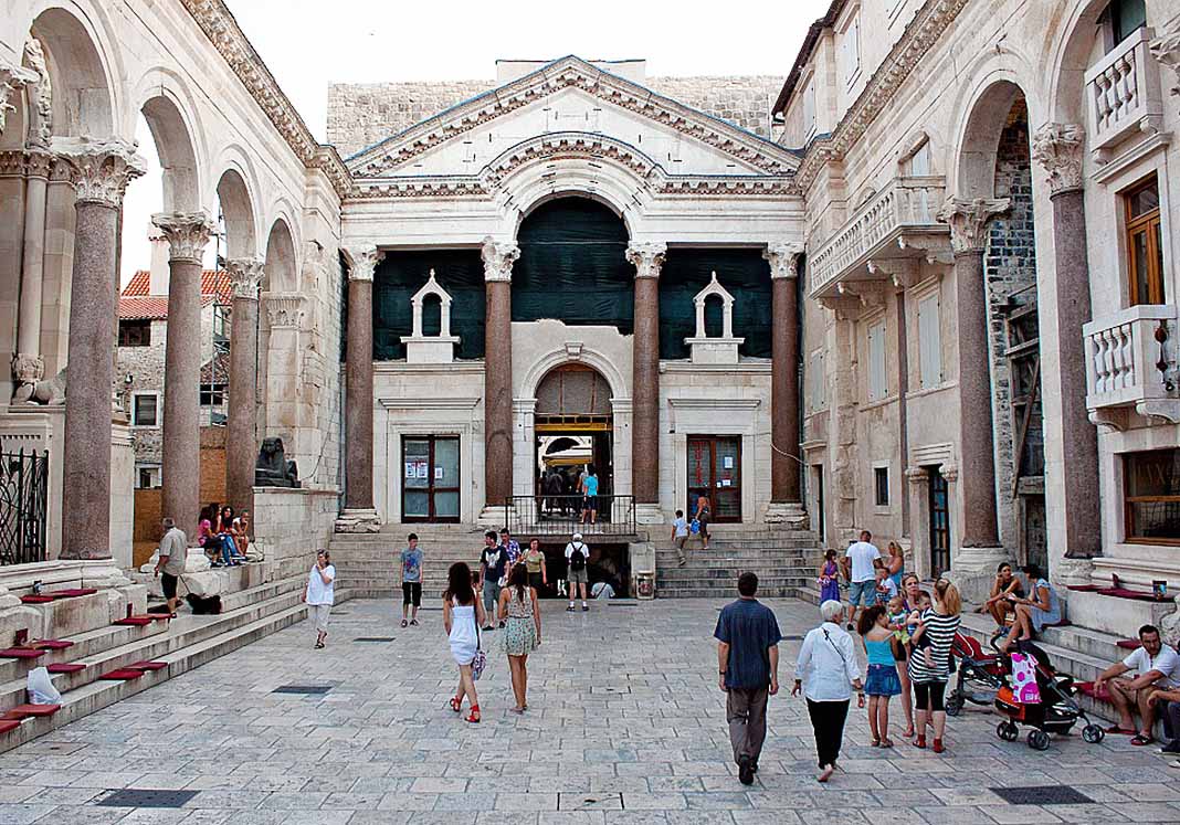 El Palacio de Diocleciano de Split